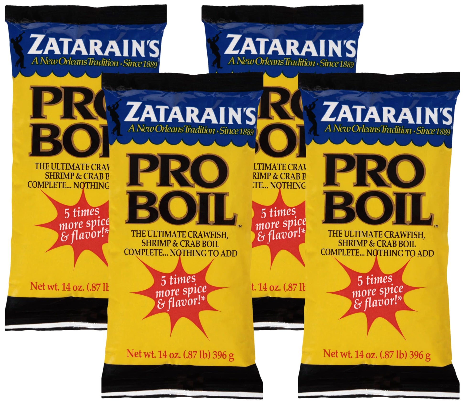 Zatarains Pro Boil, 14 oz (Pack of 4)