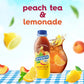 Snapple Peach Tea Lemonade, Pack of 12, 16 Fl Oz Bottles
