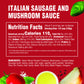 Rao's Homemade Rao's Sausage & Mushroom Sauce, 24 Fl oz, 1.5 pound (pack of 1)