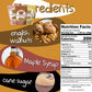 Crazy Go Nuts Maple Walnuts - Glazed Walnuts For Snacking, Candied Walnut Pieces Bulk, Individual Packs, Natural Source Of Omega