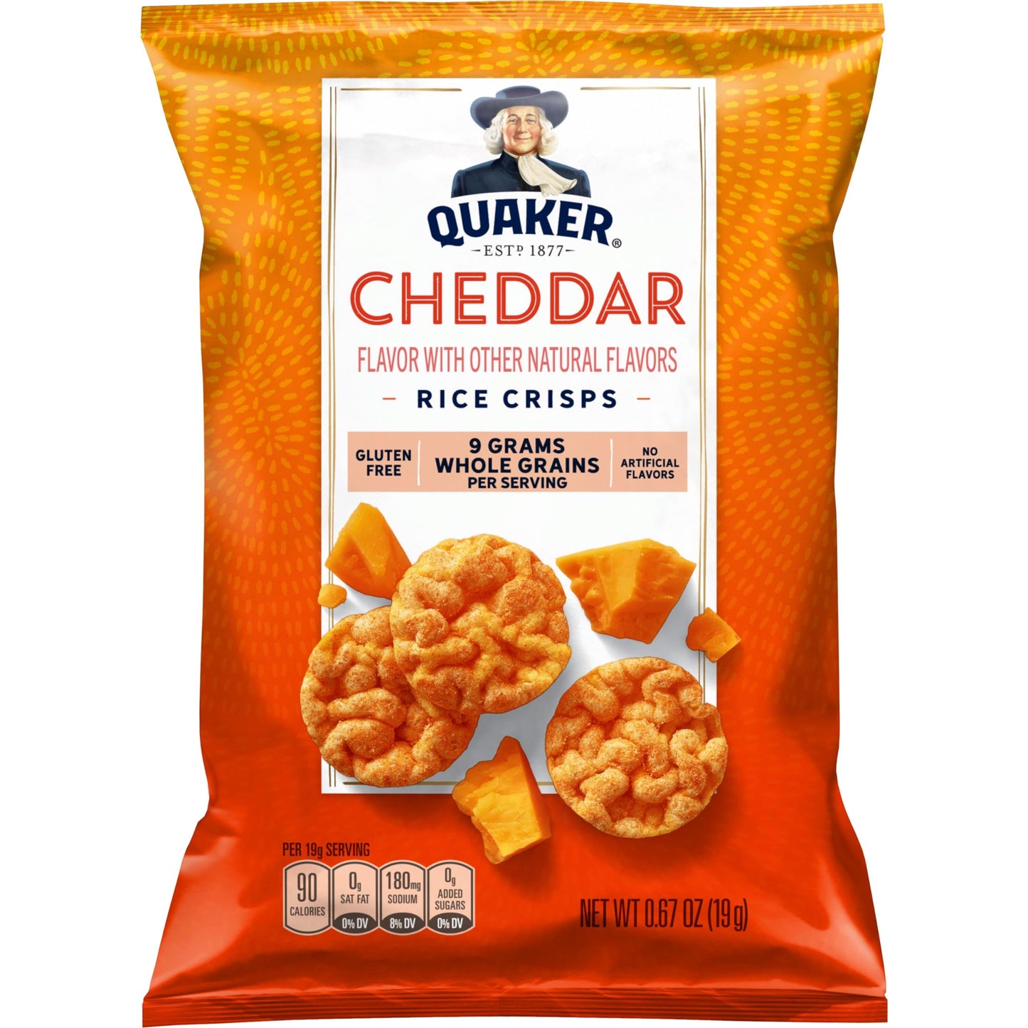 Quaker Rice Crisps, 4 Flavor Savory Mix, 15 Count