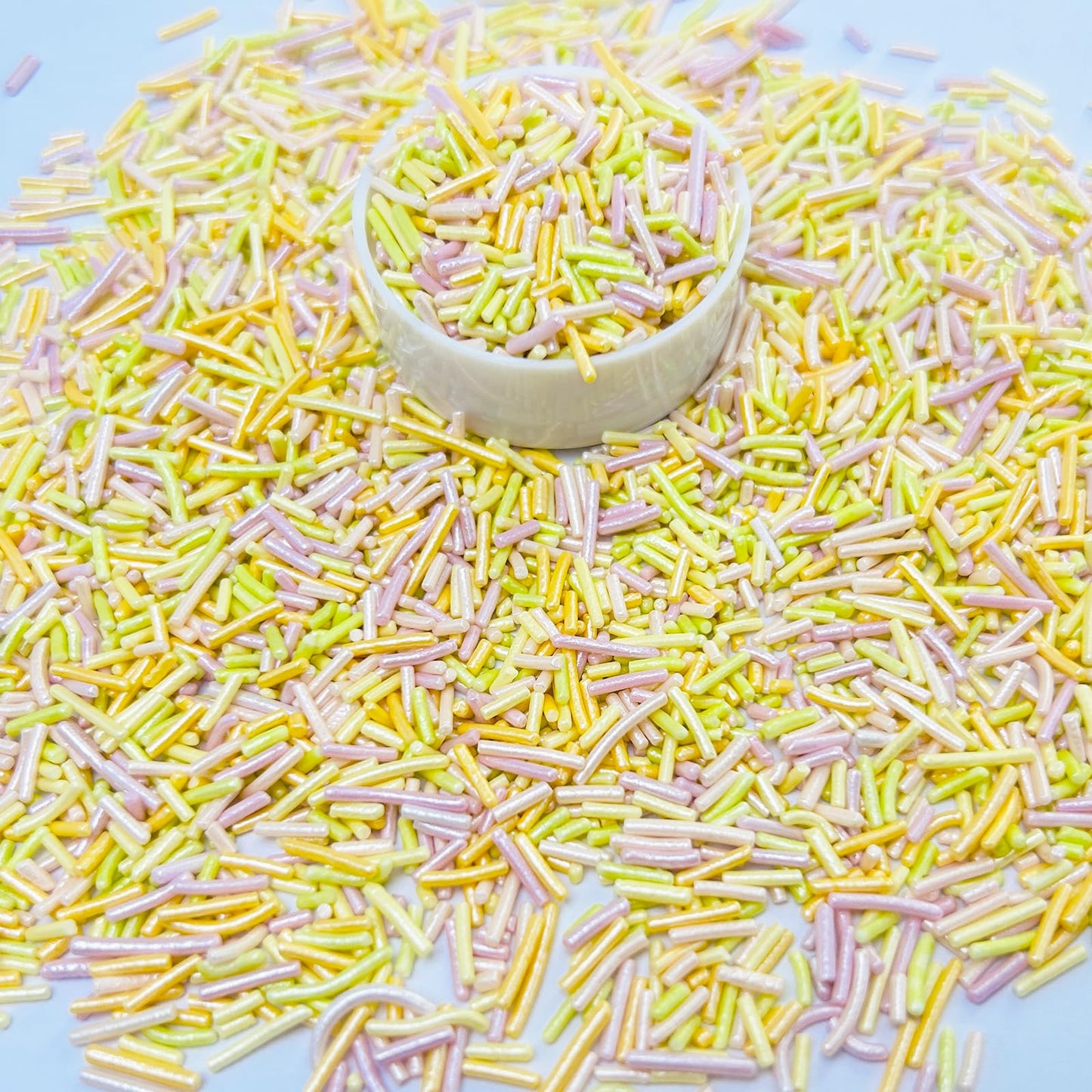 Cupcake Decorations Rainbow Sprinkles Edible Sprinkle Mix Ice Cream Toppings For Cake Decorating, Baking, Cupcakes, Cookies
