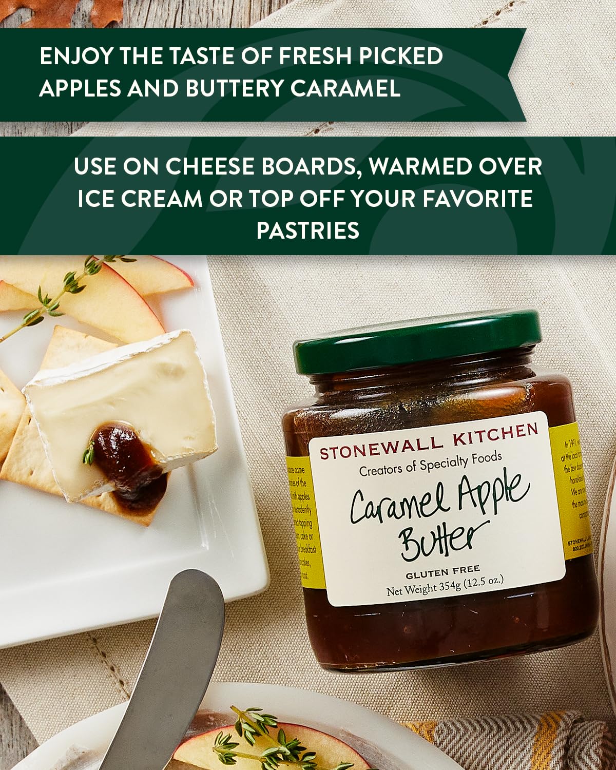 Stonewall Kitchen Caramel Apple Butter, 12.5 Ounces
