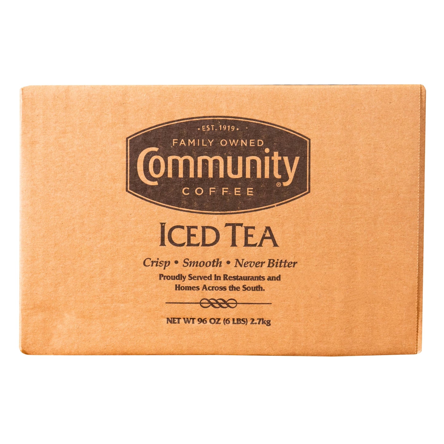 Community Coffee Iced Tea Filter Packs for 3 Gallon Urns, 24 Count, Pack of 1