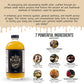 BLACK PLAGUE GOLD Fire Cider Elixir - Raw Apple Cider Vinegar, Small Batch, Sugar-Free, 16 Fl Oz