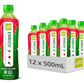 ALO Aloe Vera Juice Drink | ENRICH - Pomegranate + Cranberry | 16.9 fl oz, Pack of 12 | Plant-Based Drink with Real Aloe Pulp
