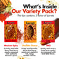 Hotlix Larvets Edible Bugs (3-Pack), Real Flavored Edible Larvae In Cheddar Cheese, Bbq, Mexican Cheese, Exotic Snacks, Edible I