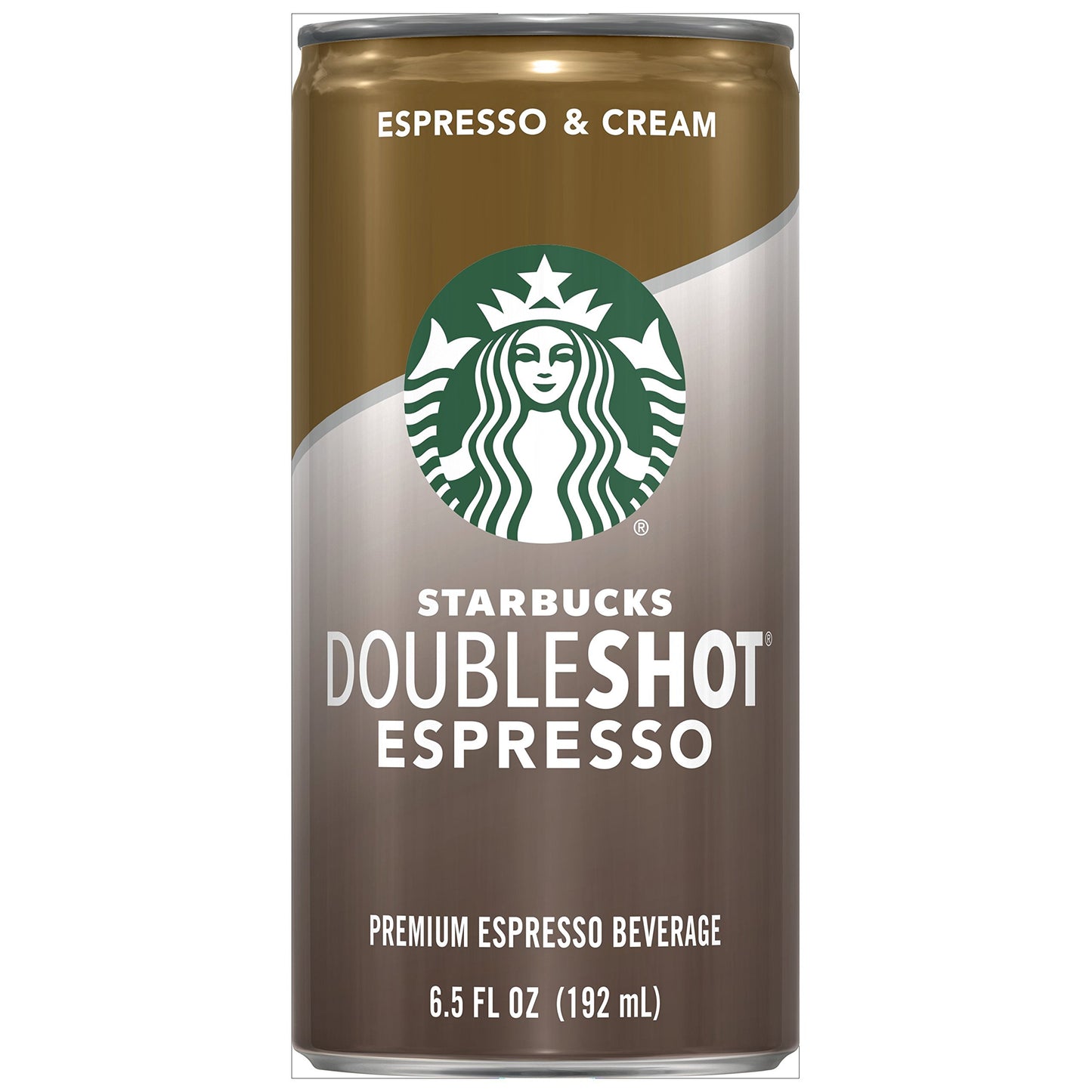 Starbucks Doubleshot Espresso And Cream, 6.5 Fl Oz
