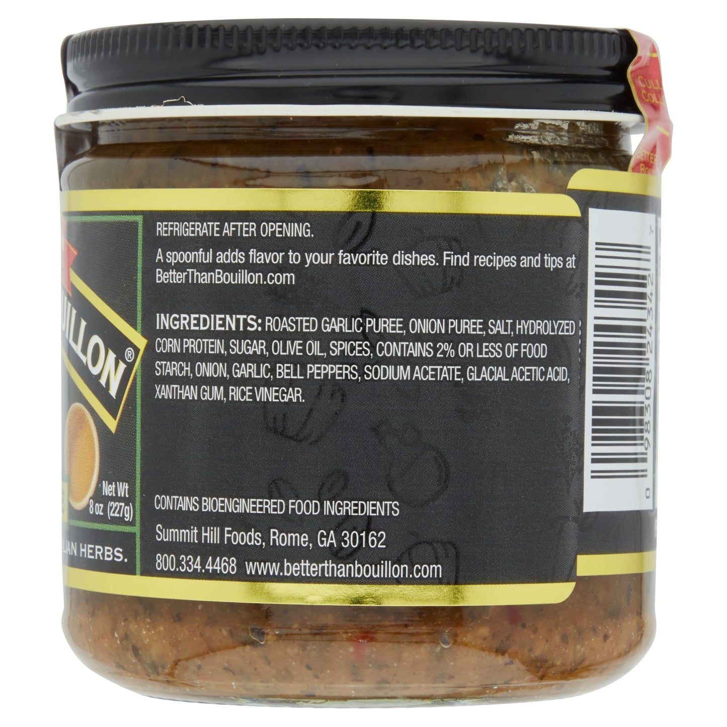 Better Than Bouillon Culinary Collection Base, Italian Herb Base, Contains 38 Servings Per Jar, 8-Ounce Glass Jar (Pack Of 1)