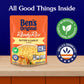 BEN S ORIGINAL Ready Rice Butter and Garlic Flavored Rice  Easy Dinner Side  8.8 oz Pouch (Pack of 12)