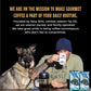 Warpath Coffee Dark Roast Ground Coffee  Mariners Blend  High Caffeine  Extra Strong Roasted 100% Arabica Coffee Ground Beans  Rich Aroma  Full-Bodied Intense Cup  Created by Navy SEALs  2lb