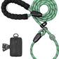 Iyoshop 6 Ft Durable Slip Lead Dog Leash With Zipper Pouch, Padded Handle And Highly Reflective Threads, Dog Training Leash, (Me