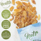 Nuts U.S. - Dried Crystallized Ginger Slices | All Natural And Non Gmo | No Artificial Colors Or Ingredients | Sugar Coated Chewy Flavor | Packed In Resealable Bag!!! (Unsulfured 3 Lbs)