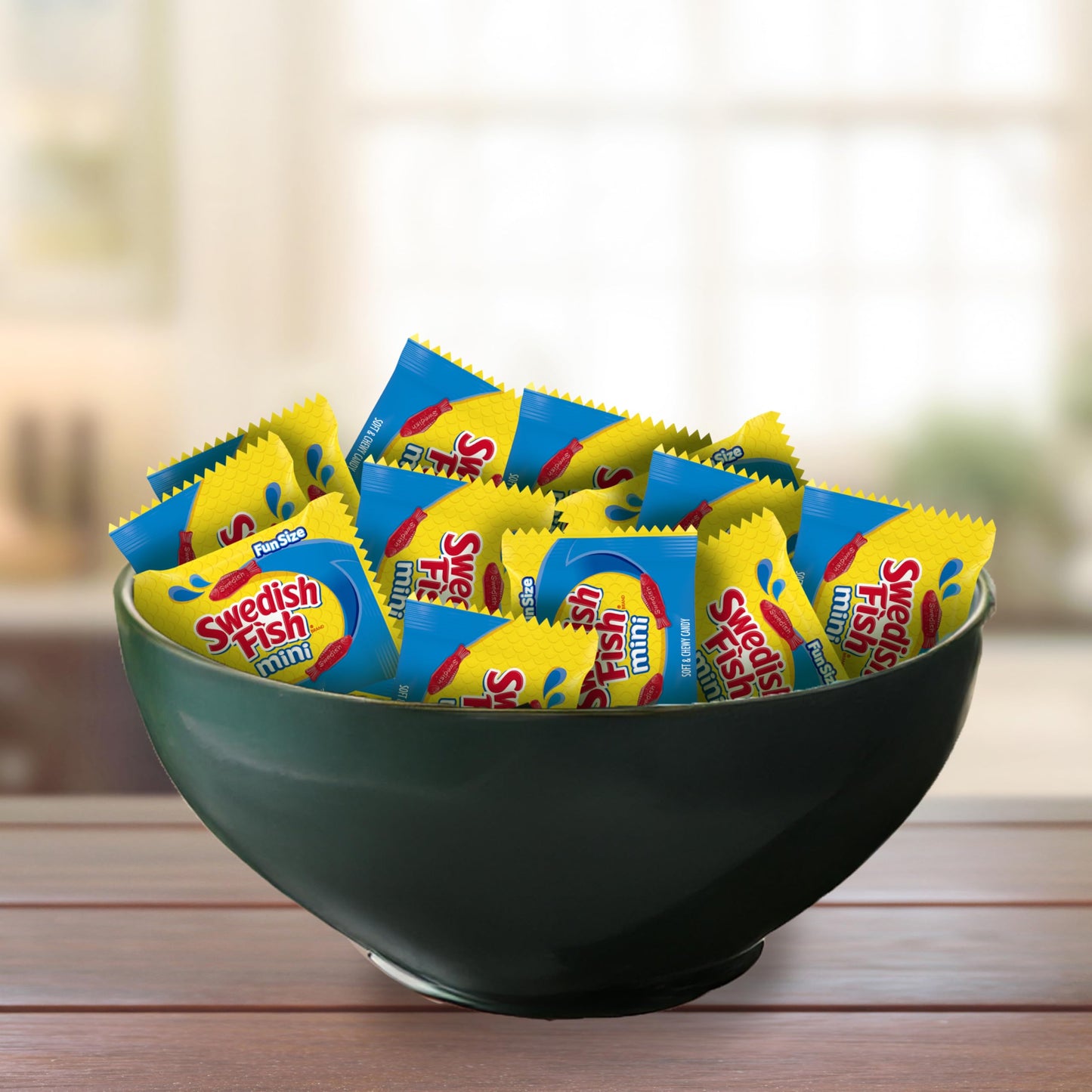 Swedish Fish Mini Soft & Chewy Candy - Bulk 140 Snack Packs, Perfect for Parties and Sharing