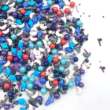 Galaxy Stars Universe Sugar Sprinkles Edible Cake Cookie Cupcake Icecream Donut Decoration Cake Topper 3.4Oz