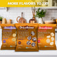 Drizzilicious Mini Rice Cakes French Toast - Rice Crisps  Healthy Snack for mature-themeds and Kids  Flavored Rice Cakes  Vegan  Gluten Free  Allergen Free  Only 90 Calories Per Bag - .74 oz (Pack of 10)