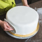 Bakerpan Premium Rolled White Fondant for Cake Decorating, Vanilla Flavor, 1 Pound