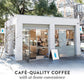 Blue Bottle Whole Bean Organic Coffee  Decaf  Medium Roast  12 Ounce bag (Pack of 1)