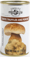 Urbani Truffles White Truffles & Porcini Sauce 180g (6.4oz) - Italian Gourmet Truffle Sauce for Pasta, Risotto, and Meats, All-N