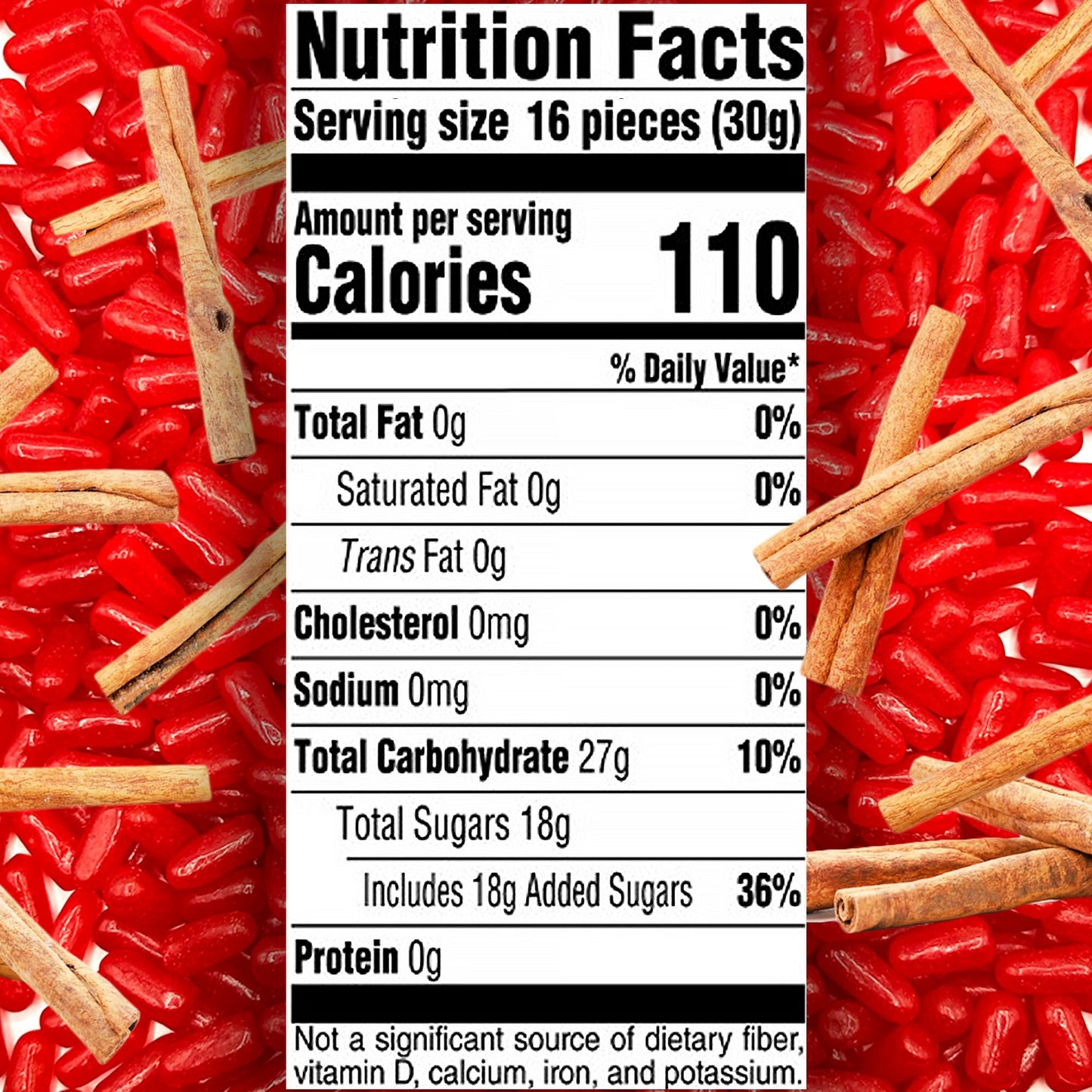 Hot Tamales Fierce Cinnamon Candy - 2 Pound Bulk Bag Spicy Hot Tamales  Chewy Cinnamon Candy  Gluten and Fat Free Red Candies
