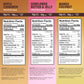 AMRITA Vegan Protein Bars Variety Pack (6 Flavors) | Peanut/Dairy Free, Soy & Gluten Free | 15g Plant Based Protein Bars | High