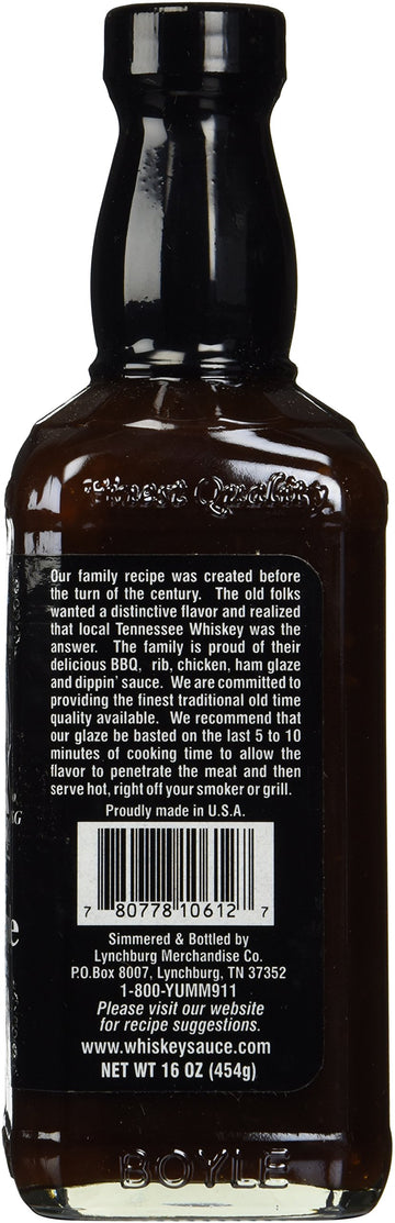 HISTORIC LYNCHBURG Rib Glaze & Dippin Sauce, 1 Pound (Pack of 1)