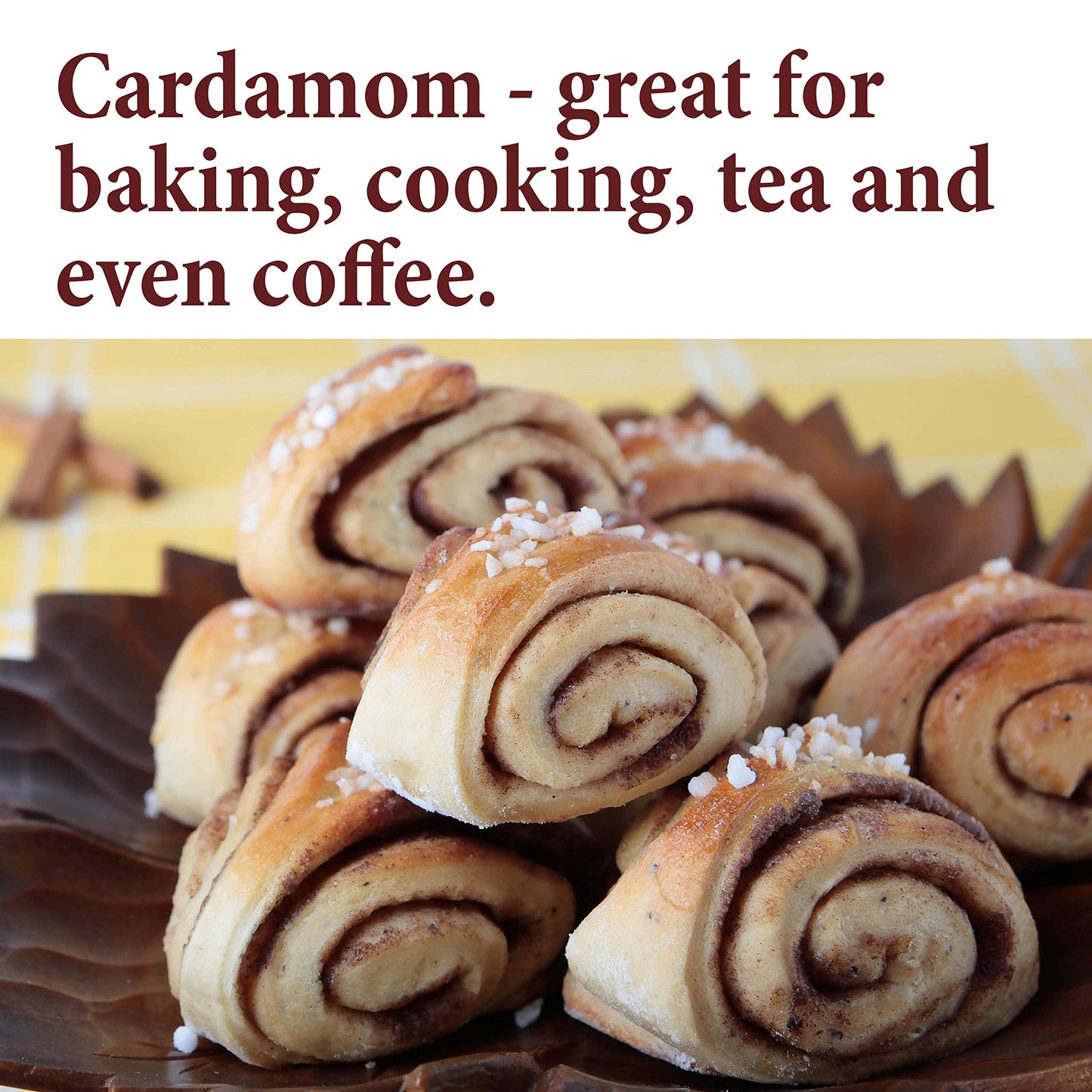 The Spice Way Cardamom Decorticated - (4 Oz) Made From Premium Green Cardamom Pods