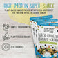 BeanVIVO Plant Based Protein Snacks - (7 Gram Protein) Sea Salt Flavor with Dried Edamame, Roasted Cashew and Chickpeas - Non-GM