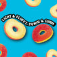 Trolli Peachie Os Sour Gummy Rings Candy, 5 Pound Bulk Bag (Pack of 2)