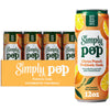 Simply POP Prebiotic Soda Citrus Punch Cans  12 fl oz  12 Pack