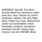 Bob s Red Mill Cinnamon Swirl Coffee Cake Baking Mix - 18.5 oz Bag (Pack of 4)  Simple Clean Ingredients  Homemade Taste  Non-GMO