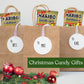 Haribo Christmas Gummy Bears, Fruit Flavored Red White And Green Chewy Candies, Festive Stocking Stuffer Gift, 4 Ounces (Pack Of 4)