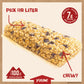 Kodiak Cakes Chewy Granola Snack Bars, Chocolate Chip, High Protein, 100% Whole Grains, 12 boxes with 5 bars each (60 bars total