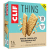 Clif Bar Thins - White Chocolate Macadamia Nut Flavor - Crispy Snack Bars - Made With Organic Oats - Non-Gmo - Plant-Based - 100