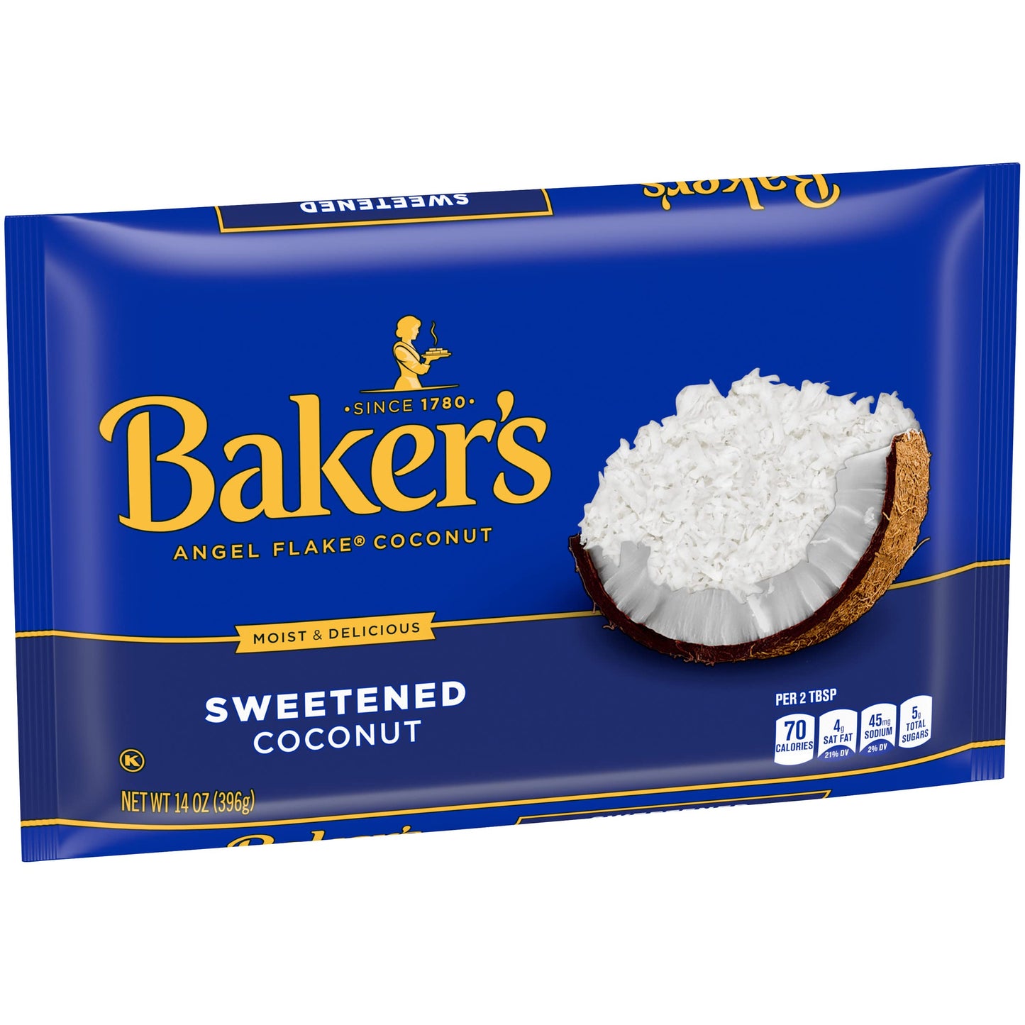 Bakers Sweetened Angel Flake Coconut (14 Oz Bag)