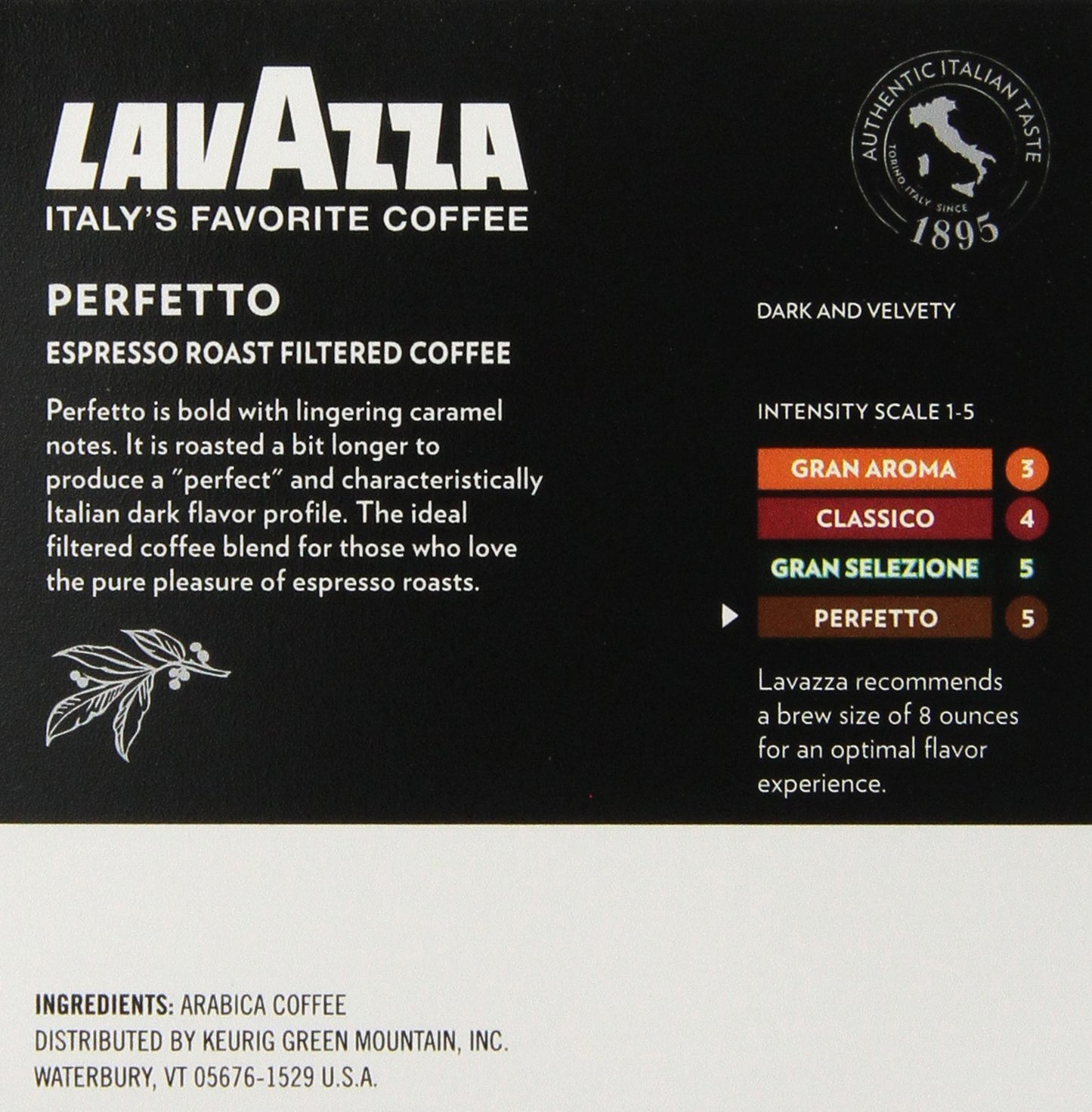 Keurig Perfetto Coffee K-Cups - 10 Count, Pack of 6, 60 Count Total
