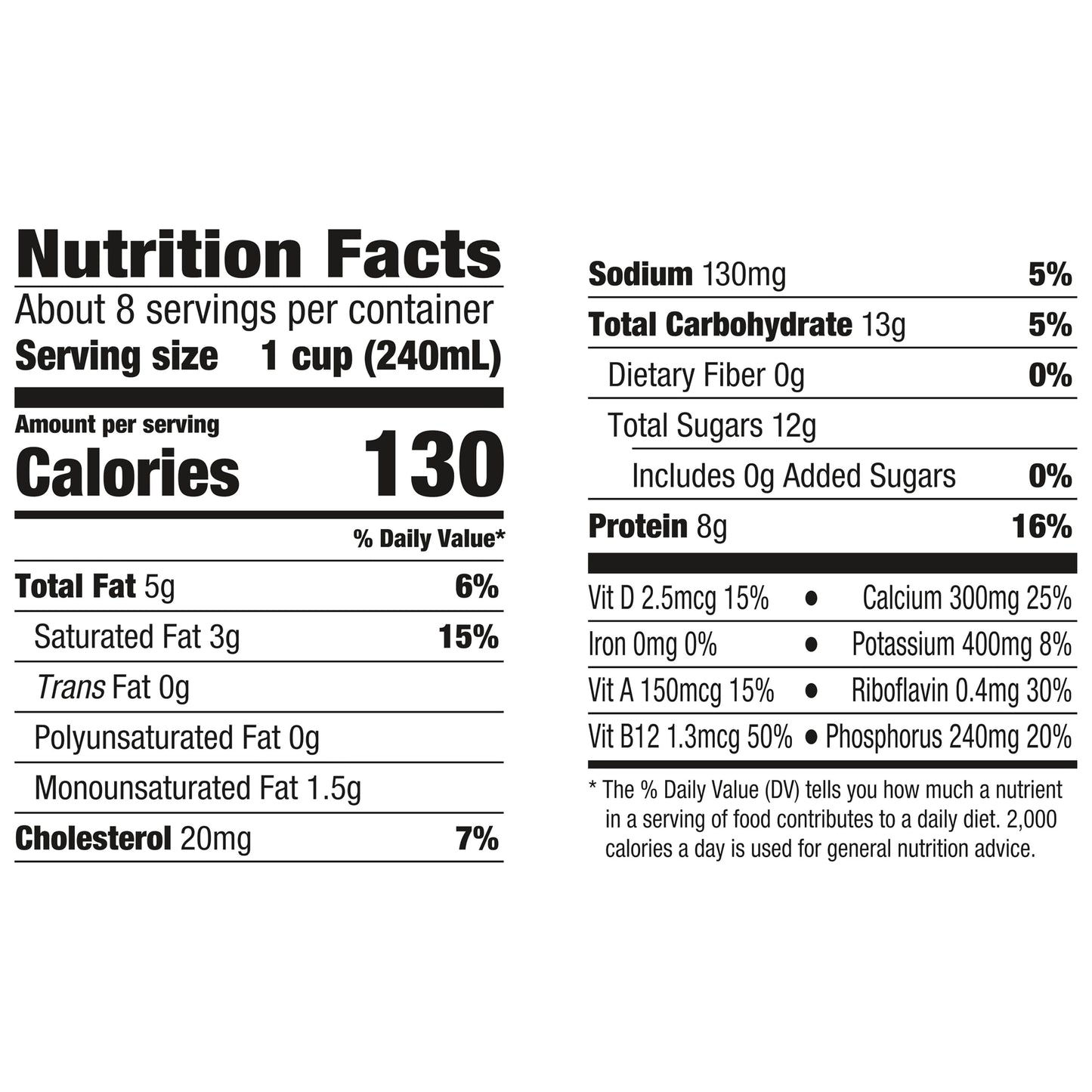 Horizon Organic Lactose Free Milk, 2 Percent Milk, 64 fl oz Half Gallon Carton