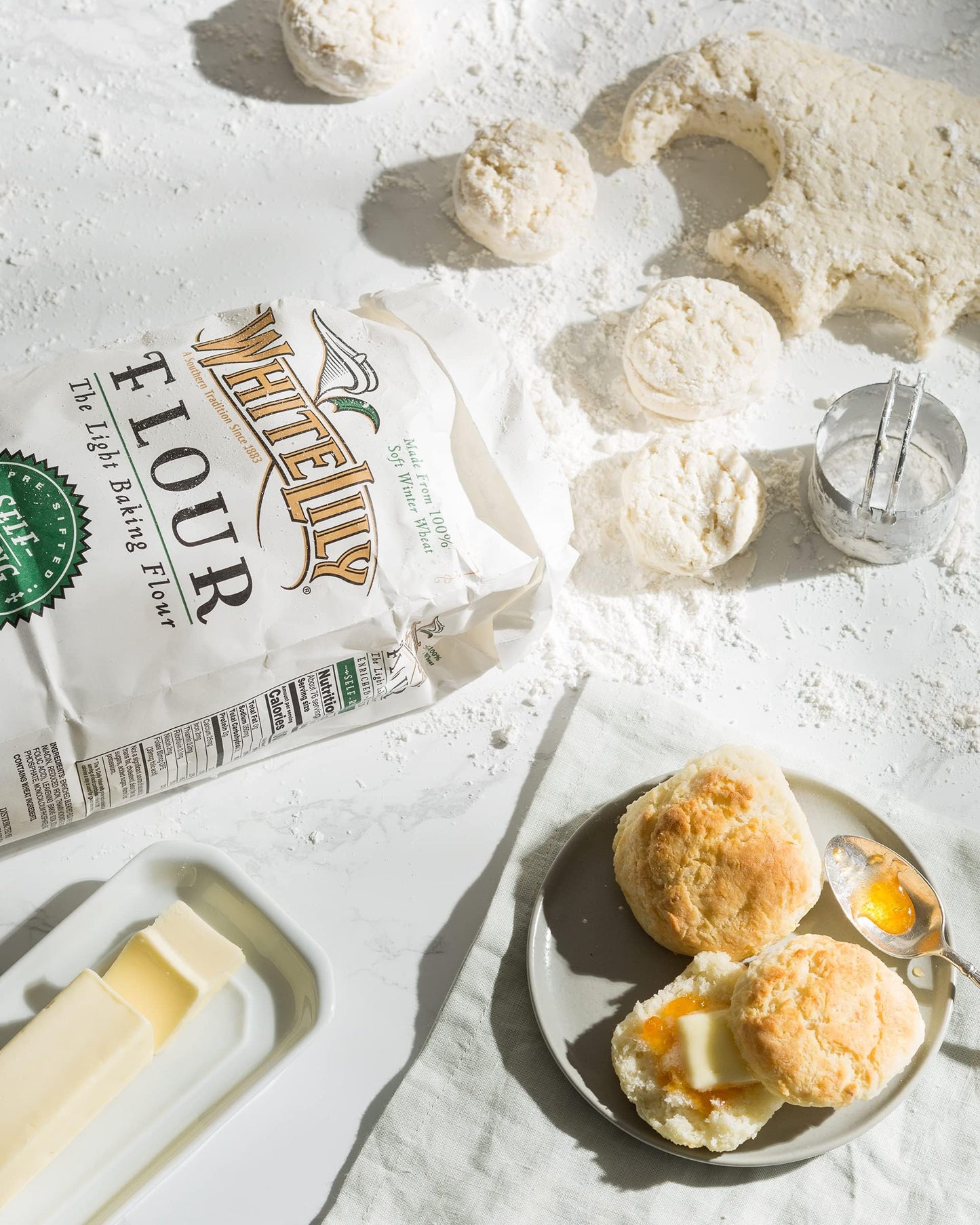 White Lily Non-Gmo Self-Rising Flour, 5 Lb Bag (Pack Of 2)