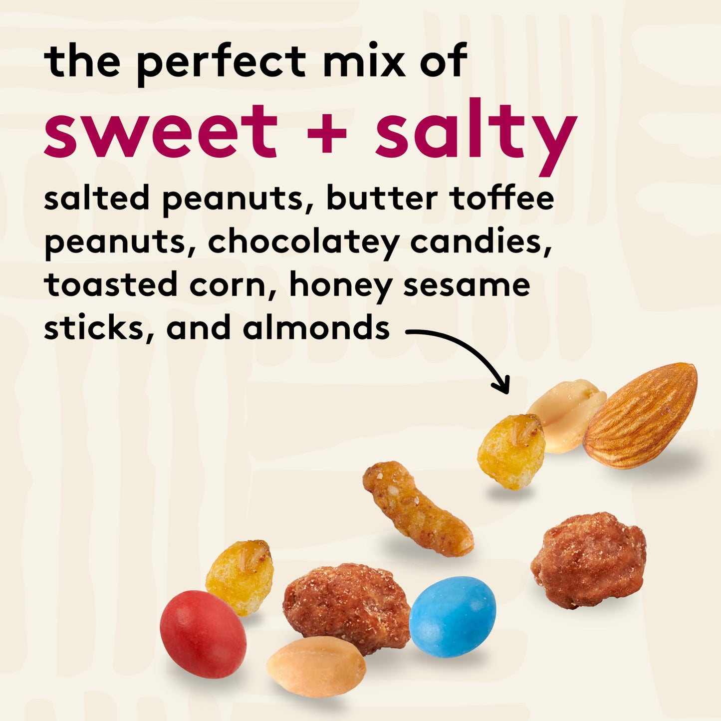 Snak Club Sweet & Salty Trail Mix, Family Size, 14 Ounce
