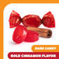 Cinnamon Candy - 2 Pound Bulk Bag - Cinnamon Hard Candy Individually Wrapped - Christmas Candies for Office Bowl - Spicy Sweet Flavor of Nostalgic Treat