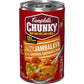 Campbells Chunky Soup, Jazzy Jambalaya with Chicken, Sausage and Ham Soup, 18.6 oz Can (Pack of 12)