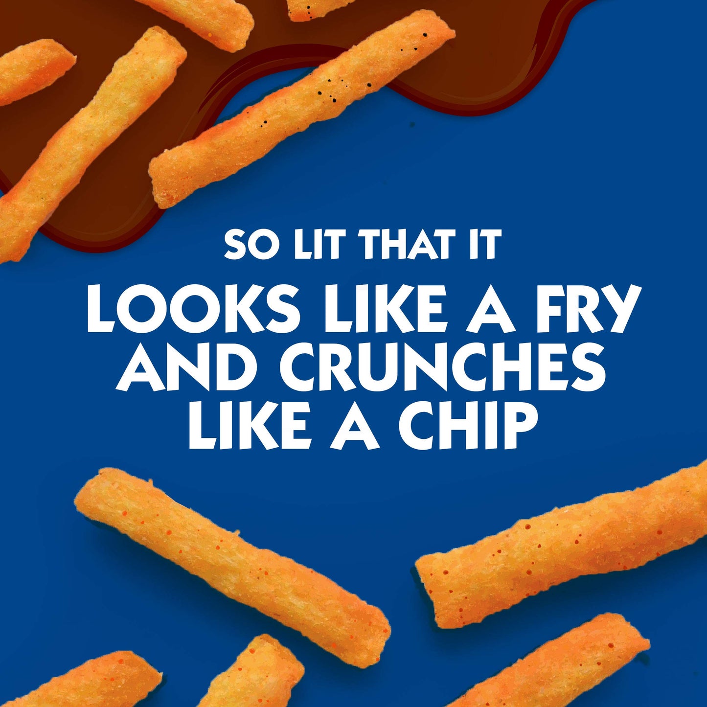 Andy Capps BBQ Fries Snacks (Pack of 12)
