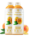 Smartfruit Perfect Peach + Energy, 100% Real Fruit Pur  e, Non-GMO, No Additives, Vegan - 48 Fl. Oz - 2 Pack