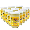 Rani Sesame Tahini (Sesame Butter) 16oz (1lb) 454g, Pack of 12, Glass Jar, Vegan, No added sugar, No Sodium ~ Gluten Free | NON-