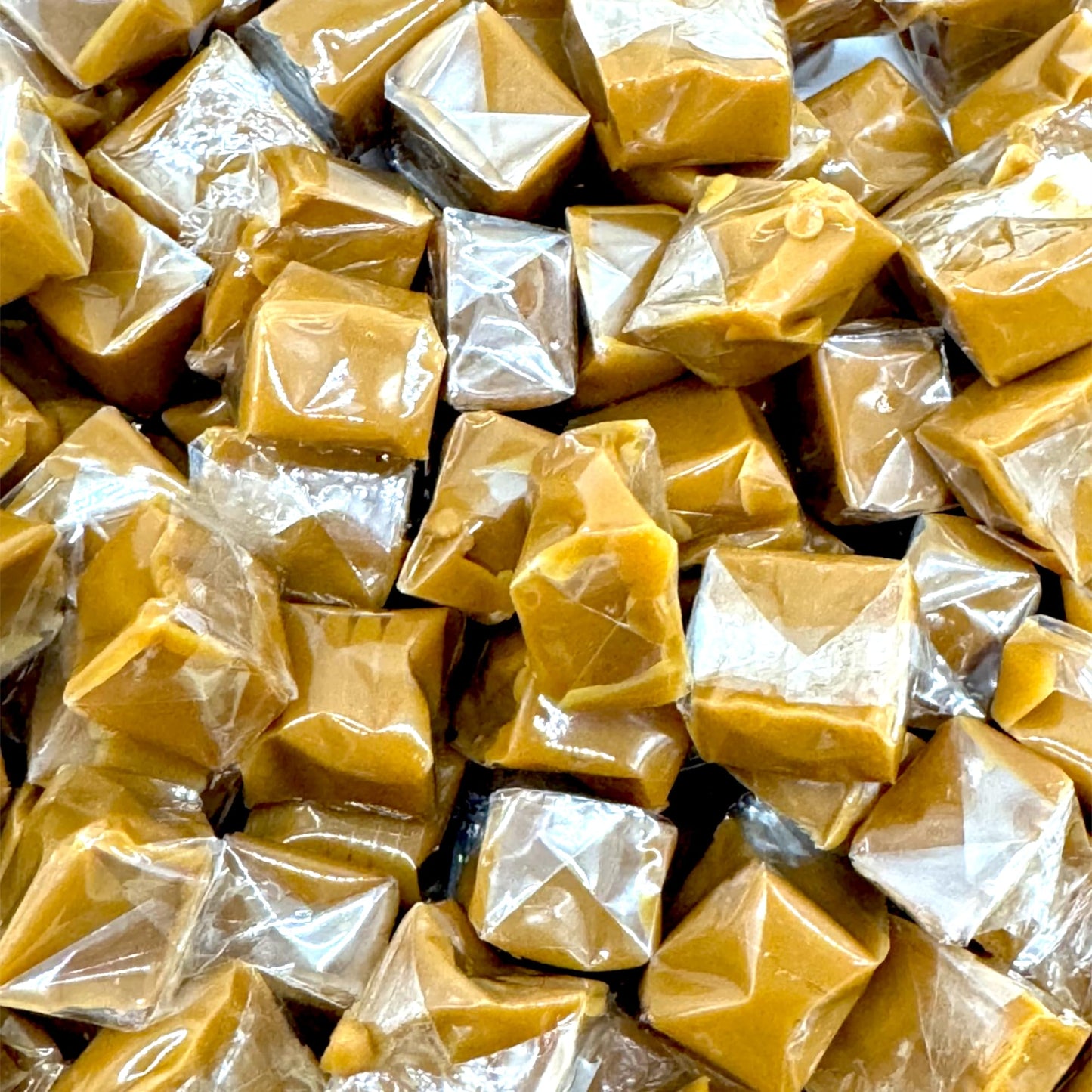 KLUB BULK Sea Salt Caramel Cubes - Soft Silky Caramel Chews, Individually Wrapped, 24 oz (1.5 lbs)