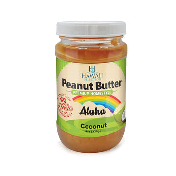 Hawaii Selection/Peanut Butter/Premium Home style/Coconut/ 8oz (255gram)