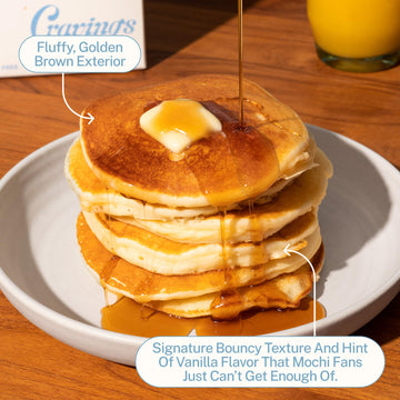Cravings By Chrissy Teigen Pancake And Waffle Mix, Gluten Free, Buttermilk Mochi Pancake & Waffle Mix, 3 Ingredients Mix, Makes