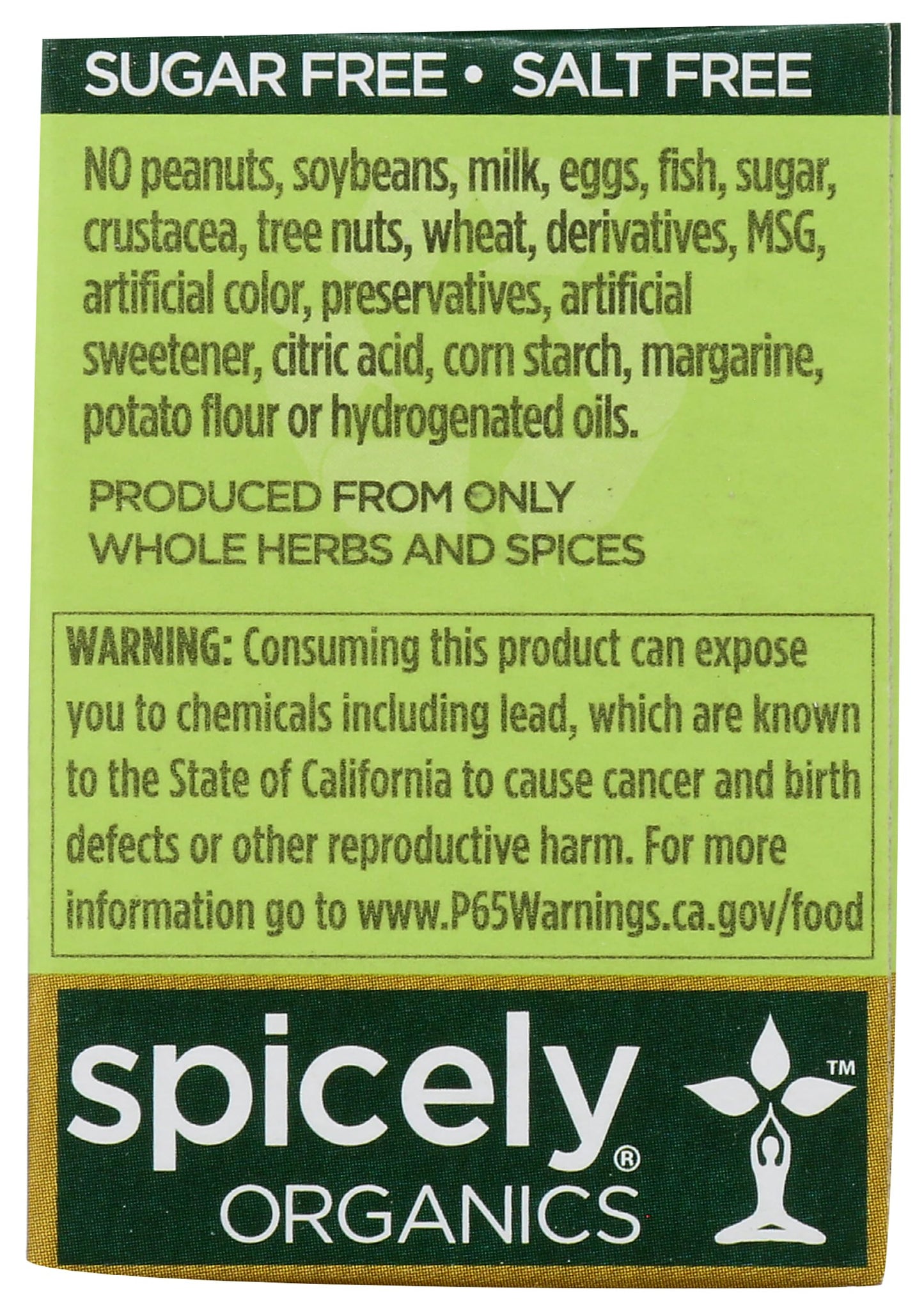 Spicely Organic Coriander Powder (0.45 Oz Ecobox)
