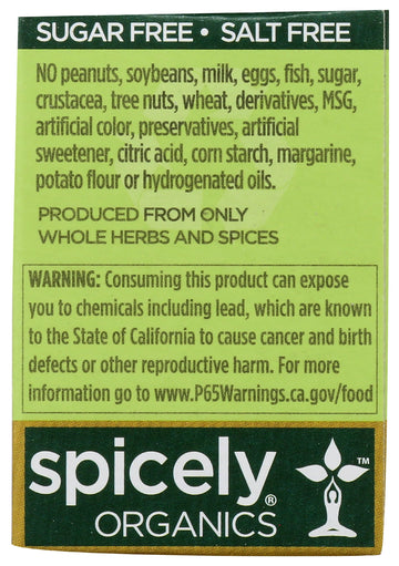 Spicely Organic Coriander Powder (0.45 Oz Ecobox)