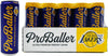 ProBaller Ultra Premium Energy Drink - Lakers Edition - Natural Energy with Electrolytes, 15 Pack